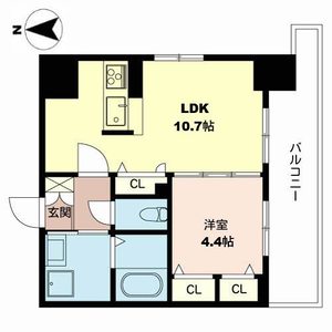 アンシャンテ夕陽丘 1205号-2