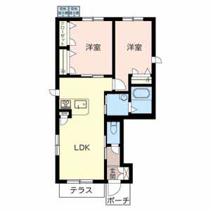 コージーコート 0101号室