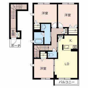 シャーメゾン　パティオヴィラ 0201号室