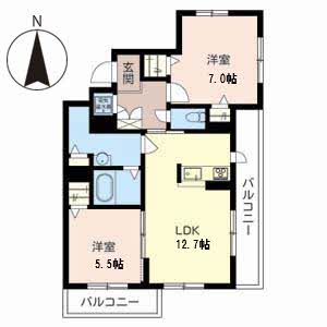 シルクメゾン弾正町 0201号室