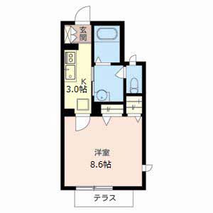 シャーメゾン4番館 0101号-4