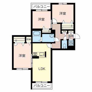 シャーメゾン伏見桂川 0203号室