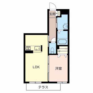 シャーメゾン南城戸 0102号室