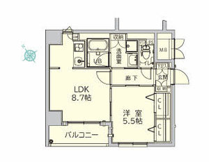クレスティーク上町台 1003号室