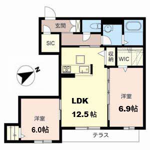 シャーメゾン　リヴィエール 0101号室