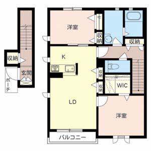 シャーメゾン　カンフリエ 0201号室