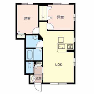 リラフォート A102号室