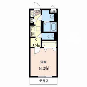 ラ・メイジュ阪大下 0103号室