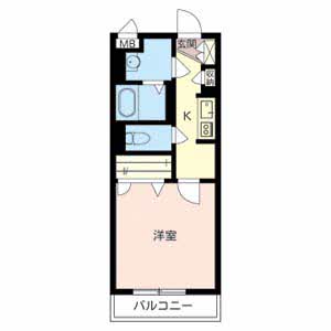 ラ・メイジュ阪大下 0205号室