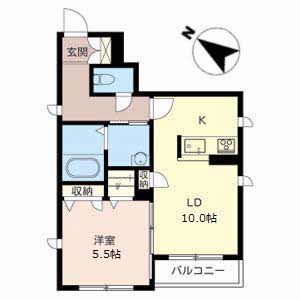 レグルス神戸 0202号室
