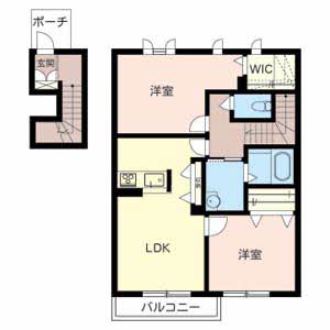 シャーメゾン　ＭＩＺＵＫＩ 0202号室