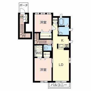 シャーメゾン　ウィステリア 0201号室