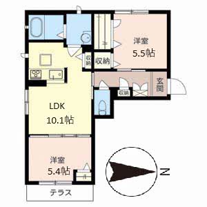 ヴィクトワール望 0103号室