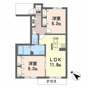 シャーメゾン　エンジェル B102号室