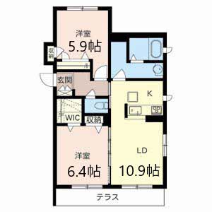 シャーメゾン南茨木 0103号-4