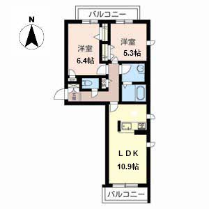 シャーメゾン　長吉 0301号室