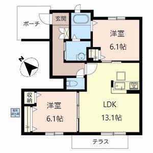 プリムローズ B102号室