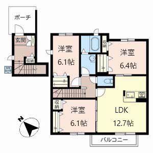 プリムローズ B202号室