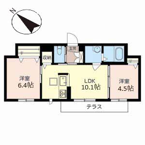 シャーメゾン　みゆきだい A102号室
