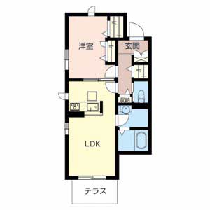 シャーメゾン睦 0103号室