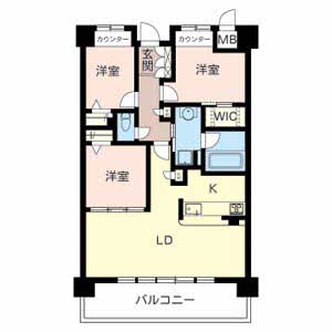 リラフォート千里中央 0502号室