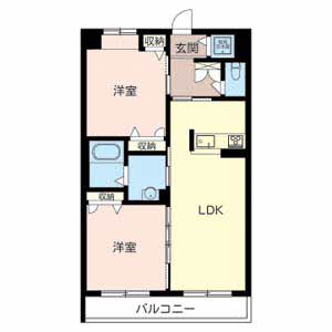 ヒルサイドテラス 0302号室