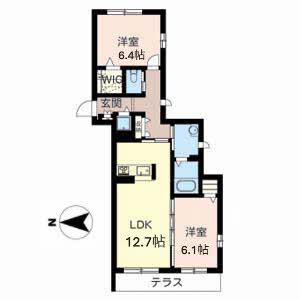 ヒルサイドテラス 0101号室