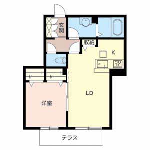 ハンプトンズ 0102号室