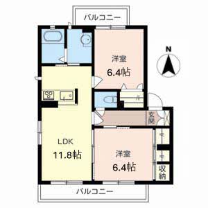 マーベラスコートⅠ・Ⅱ 2201号-15