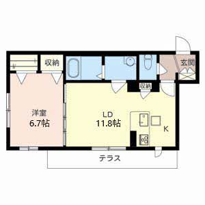 シャーメゾン　プアローズ 0103号室