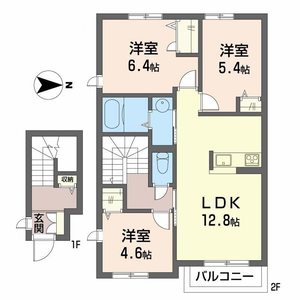 シャーメゾン水足Ａ 0201号室