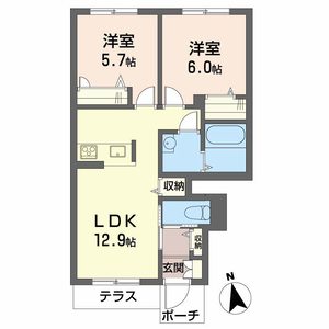 シャーメゾン園部 0102号室