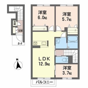 シャーメゾン園部 0202号-16