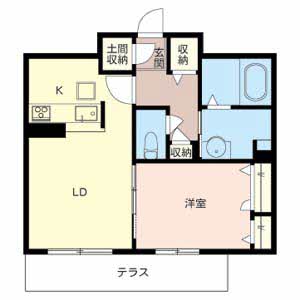 シャーメゾンガーデンズ花水木 0102号室