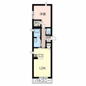 エクラージュ　沙羅 0201号室