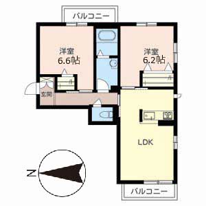 Ｇｒａｎｄ　Ｐｒｅｓｔｉｇｅ A201号室