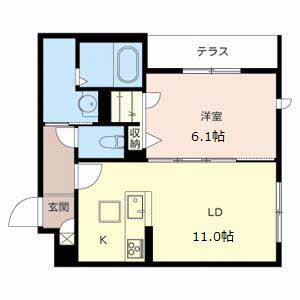 エルム六甲 0101号室