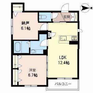 シャーメゾン　コスモス 0301号-16