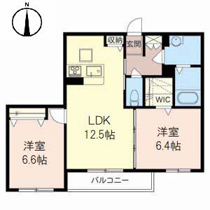 ＳｈａＭａｉｓｏｎ　ＮＯＡ　Ⅰ A203号室