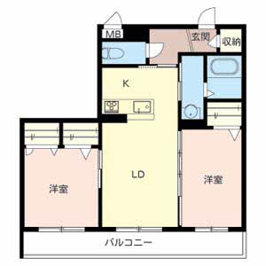 シャーメゾン久宝寺 0203号-2