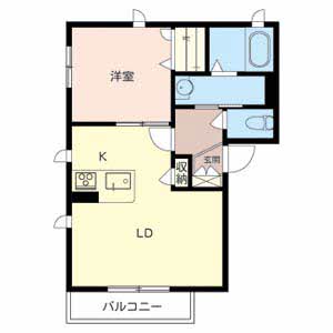 シャーメゾン　ＴＡＫＩＹＡ 0201号室