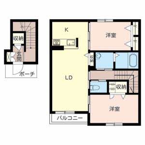 シャーメゾン西庄北 0203号-2