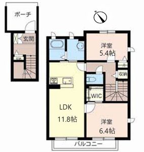 シャーメゾン和（なごみ）Ⅰ 0201号室