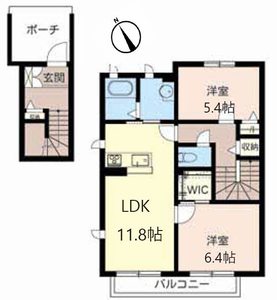 シャーメゾン和（なごみ）Ⅰ 0203号室