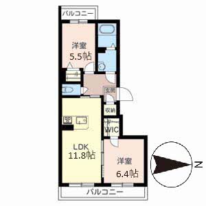 シャーメゾン音羽セカンド 0303号室