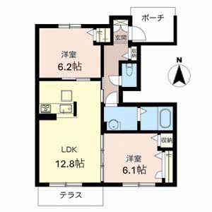 リバーパークⅡ 0102号室