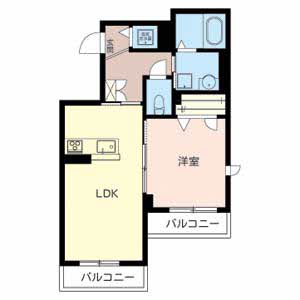 メルベーユ西松ヶ丘 0203号室