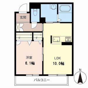 シャーメゾン御前 0302号室