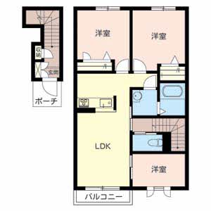 セントリビエ下滝野 B202号室