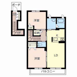 シャーメゾン八幡 0202号室